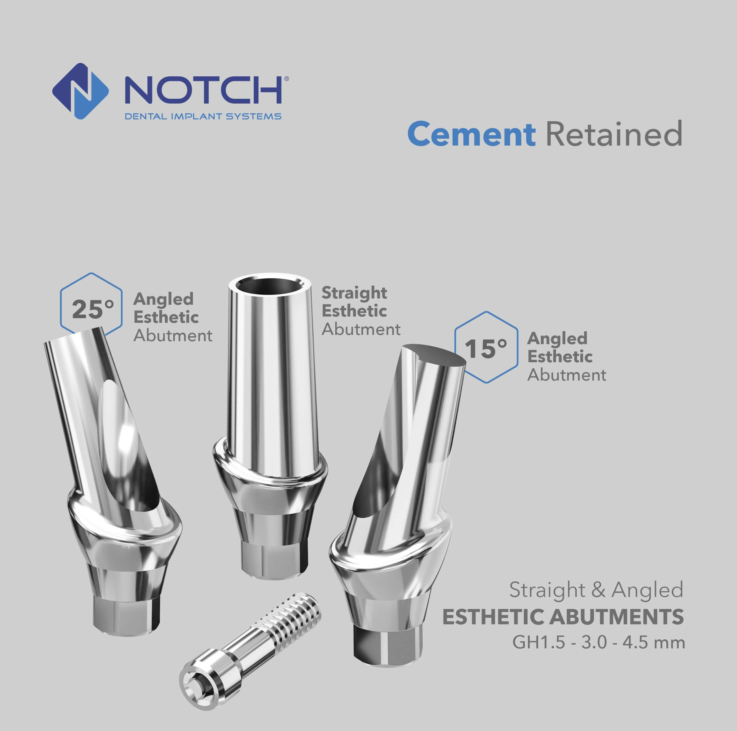 Esthetic Abutments Cement Retained Illustration