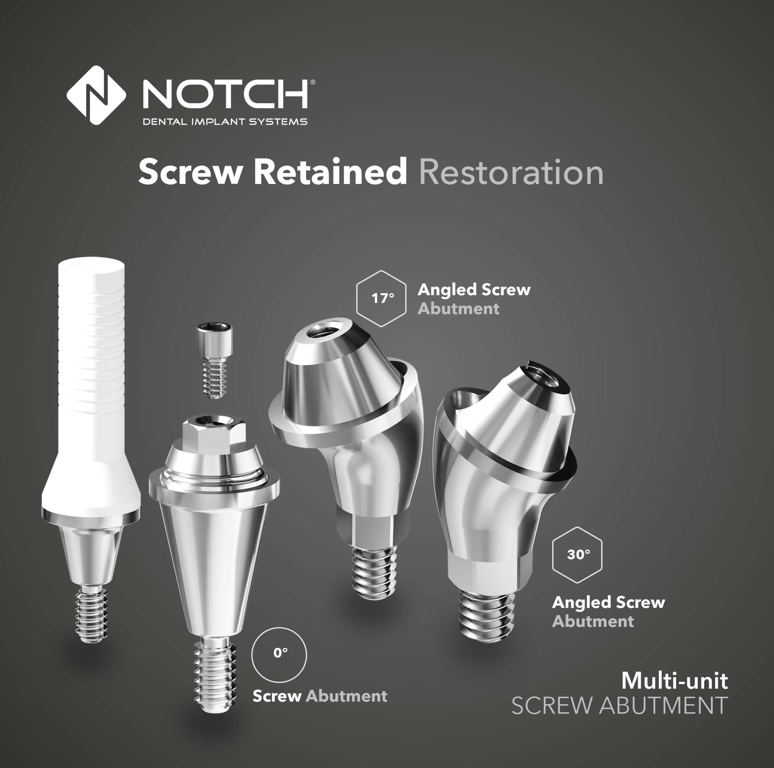 Screw Retained Screw Retained Restoration Illustration